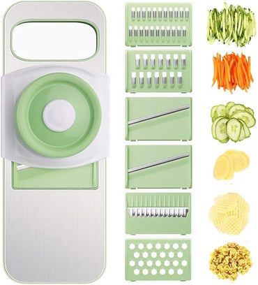 5 In 1 Multi-Function Onion Potato Kitchen Tools Manual Food Chopper Vegetable Cutter Fruit Slicer