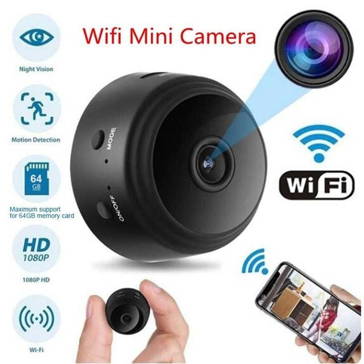 Smart HD Mini WiFi Camera – Wireless Home Security