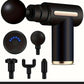 Deep Tissue Massage Gun – Rechargeable 6 Speed Muscle Massager with 4 Heads | Full Body Pain Relief & Relaxation for Men & Women