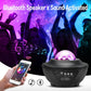 Galaxy Star Projector Lamp – LED Universe Night Light with Remote Control & Built-in Bluetooth 5.2 Music Speaker