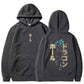 New Black Ninja Balaclava Zipper Hoodie for Men