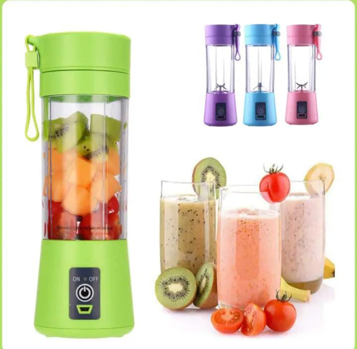 Mini Portable Personal Size Juicer Cup – USB Rechargeable Smoothie Maker