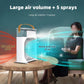 Portable Air Conditioner Mist Fan Big Size – 3-in-1 Mini AC Air Cooler with Ice Mist, LED Lights & Adjustable Speed