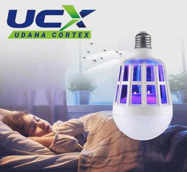 2-in-1 Mosquito Killer LED Lamp – UV Insect Trap & Night Light