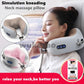U-Shaped Neck Massager Pillow – USB Rechargeable Cervical & Shoulder Relaxation Support for Home, Car & Travel