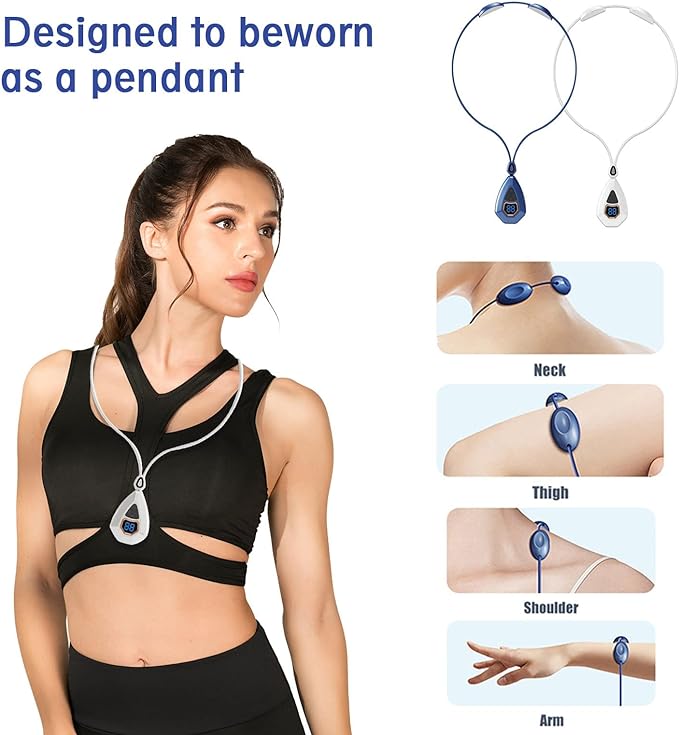 Low Frequency Neck Massager – Electric Pulse Therapy Device for Pain Relief & Muscle Relaxation