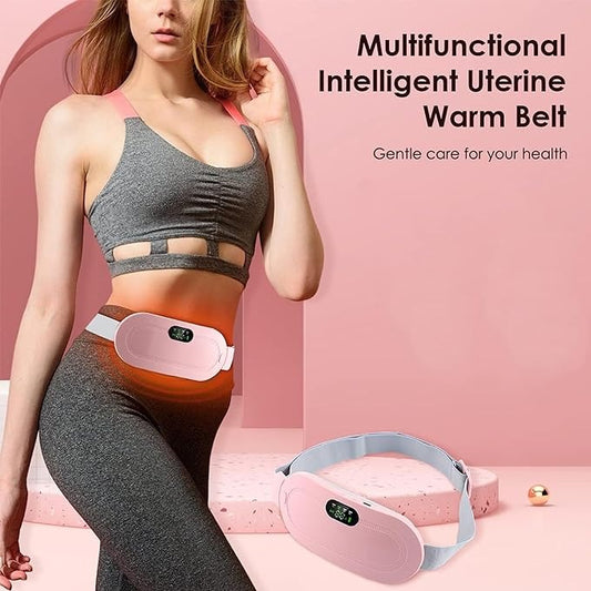 Portable Period Relief Heating & Massage Belt – 4 Vibration Modes