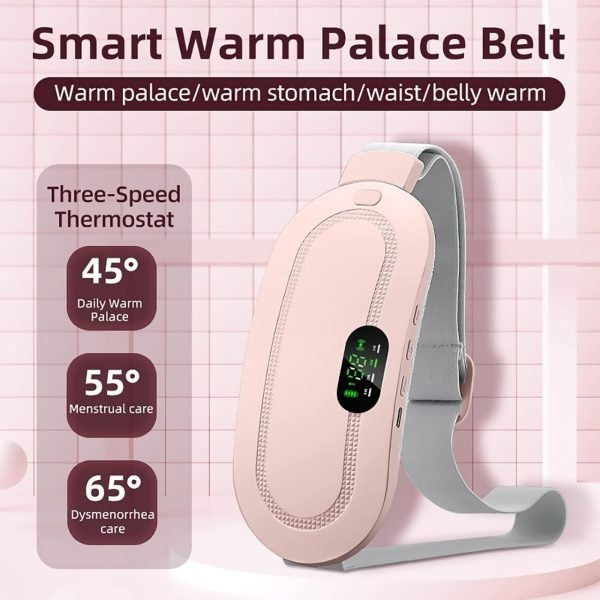 Portable Period Relief Heating & Massage Belt – 4 Vibration Modes