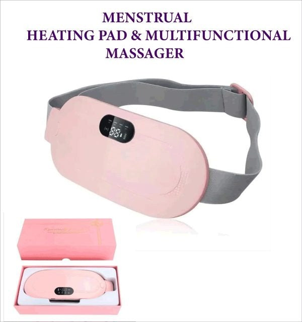 Portable Period Relief Heating & Massage Belt – 4 Vibration Modes