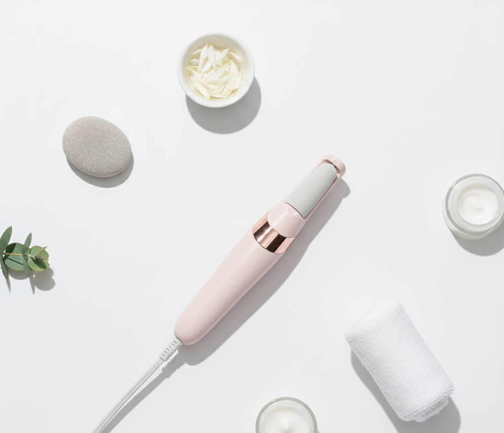 Rechargeable Electric Pedi Foot Filer – Callus Remover for Cracked Heels & Dead Skin | Smooth Salon-Soft Feet at Home
