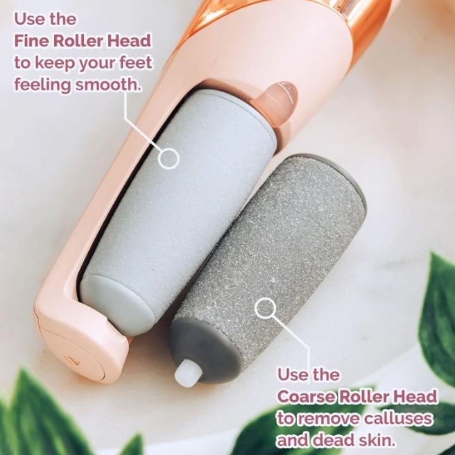 Rechargeable Electric Pedi Foot Filer – Callus Remover for Cracked Heels & Dead Skin | Smooth Salon-Soft Feet at Home