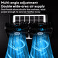 Portable Air Conditioner Mist Fan Big Size – 3-in-1 Mini AC Air Cooler with Ice Mist, LED Lights & Adjustable Speed