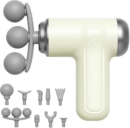 Bluaid BLD-100 Massage Gun – 9 Massage Heads | Rechargeable Deep Tissue Massager