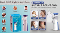 Mesh Portable Nebulizer Machine – Quiet & Efficient