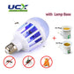 2-in-1 Mosquito Killer LED Lamp – UV Insect Trap & Night Light