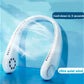 Pickzyy Rechargeable Portable Neck Fan – Hands-Free USB Mini Fan, Lightweight & Quiet for Office, Kitchen & Outdoor Use