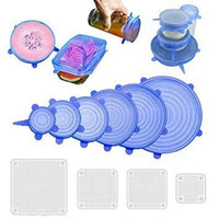 Silicone Stretch Lids – Reusable Food Covers (Pack of 6)