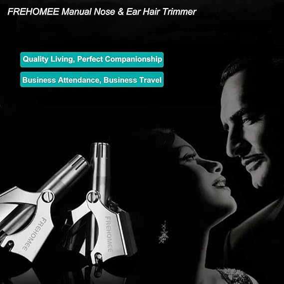 Manual Nose & Ear Hair Trimmer