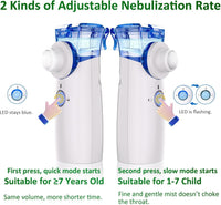 Mesh Portable Nebulizer Machine – Quiet & Efficient