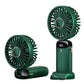 5-Speed USB Rechargeable Mini Handheld Fan – Foldable Portable Neck Fan with Display & Phone Stand