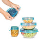 Silicone Stretch Lids – Reusable Food Covers (Pack of 6)