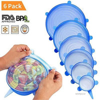 Silicone Stretch Lids – Reusable Food Covers (Pack of 6)