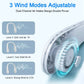 Pickzyy Rechargeable Portable Neck Fan – Hands-Free USB Mini Fan, Lightweight & Quiet for Office, Kitchen & Outdoor Use