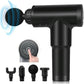 Deep Tissue Massage Gun – Rechargeable 6 Speed Muscle Massager with 4 Heads | Full Body Pain Relief & Relaxation for Men & Women