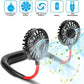 Neck Fan for Kitchen Folding Handheld Fan Wearable Portable Neckband Mini Fan USB Chargeable