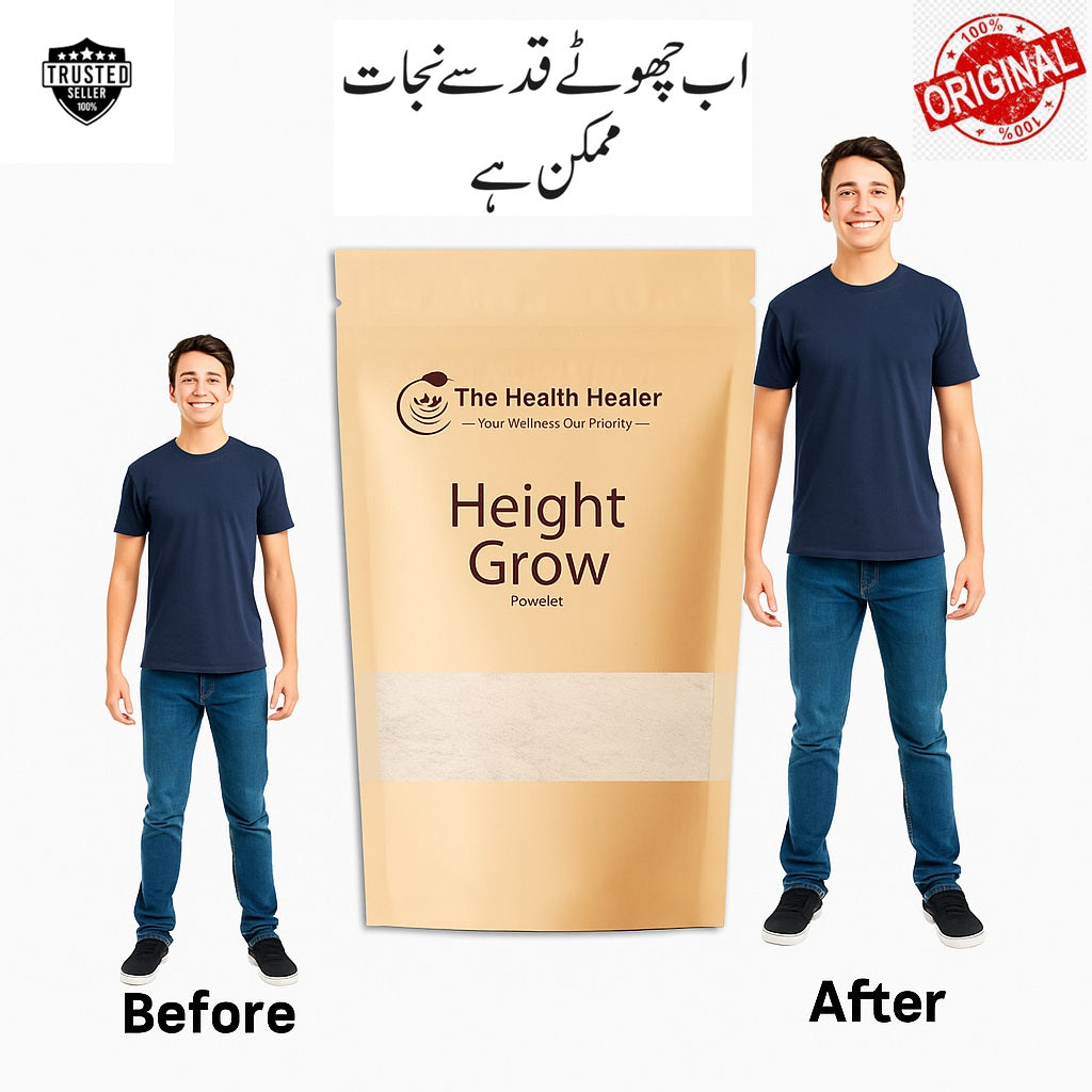 Height Growth Powder – Daily Nutrition Formula for Healthy Growth & Energ