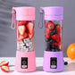 Mini Portable Personal Size Juicer Cup – USB Rechargeable Smoothie Maker