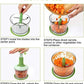 Manual Hand Push Food Chopper 1.5L
