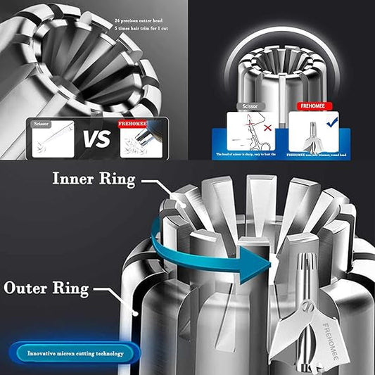 Manual Nose & Ear Hair Trimmer
