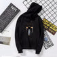 New Black Ninja Balaclava Zipper Hoodie for Men