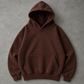 Men’s Grey & White Graphic Oversized Hoodie | Stylish Printed Pullover Sweatshirt | Winter Streetwear