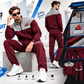 Urban Sprint Men’s Polyester Fleece Tracksuit