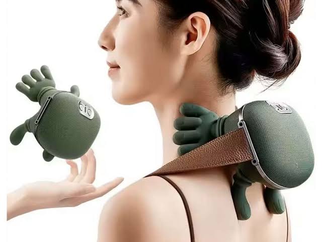 Electric Shoulder & Neck Massager – Deep Kneading with Soothing Heat